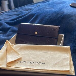 LV vintage long wallet
